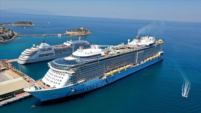 Kruvaziyer yolcu sayısı 2022'de 1 milyonu aştı - Resim : 1