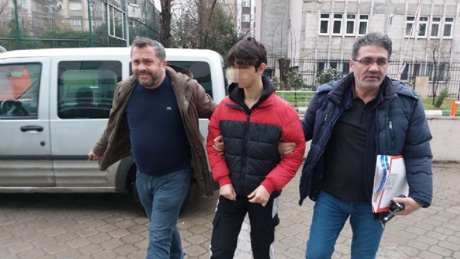 Ağabey katili liseli adliyede - Resim : 3