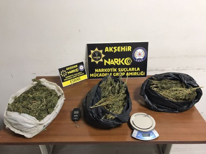 Konya'da uyuşturucu operasyonunda 1 kişi tutuklandı - Resim : 1