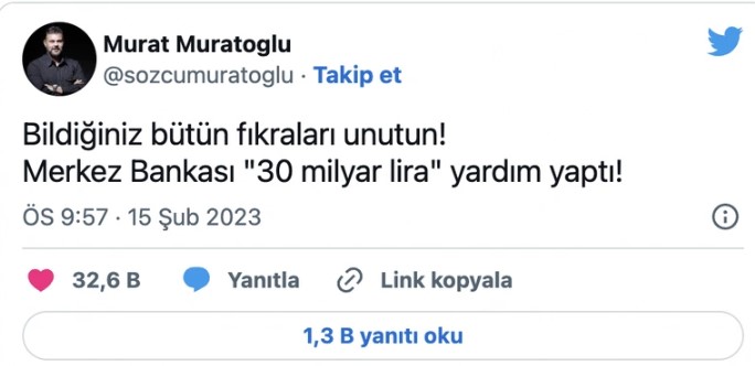 Merkez Bankası 30 milyar TL deprem bağışını nasıl karşılayacak? Ekonomistler açıkladı: Bildiğiniz fıkraları unutun