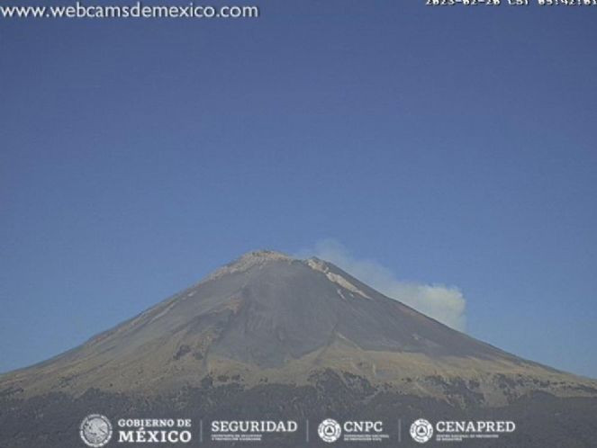 Popocatepetl Yanardağı’nda son 24 saatte 7 patlama - Resim : 2
