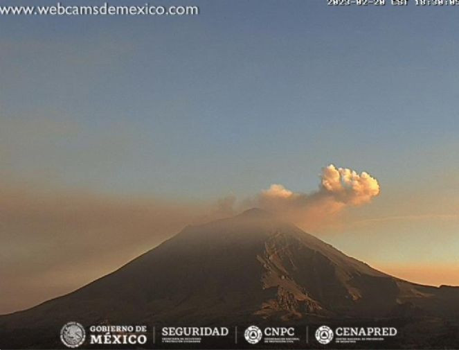 Popocatepetl Yanardağı’nda son 24 saatte 7 patlama - Resim : 3