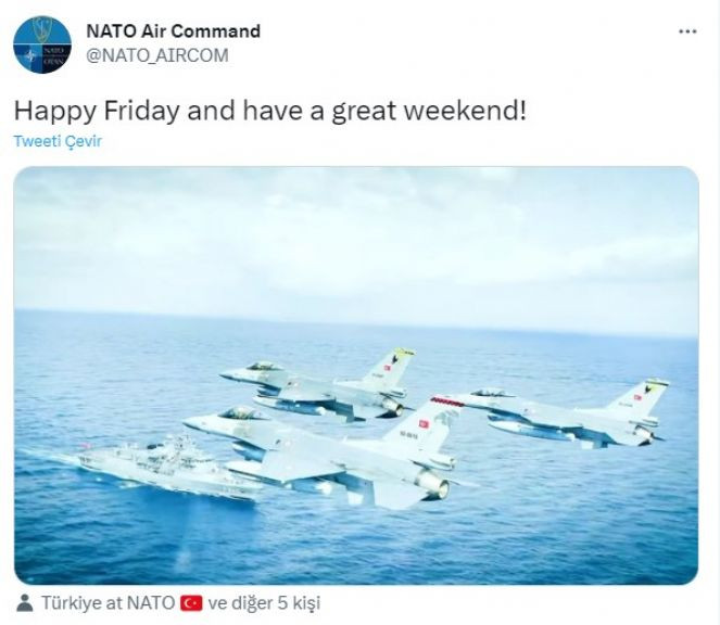 NATO'dan Türk F-16'lı cuma mesajı - Resim : 1