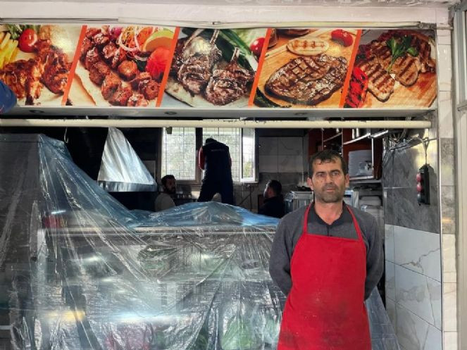 Kasap dükkanını benzin döküp yaktılar - Resim : 4