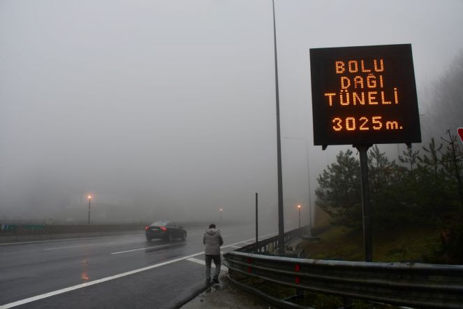 Sürücüler dikkat! Bolu Dağı'nda sis engeli - Resim : 10