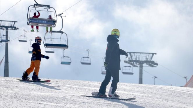 Palandöken'de kar kalınlığı 101 santimetre - Resim : 10