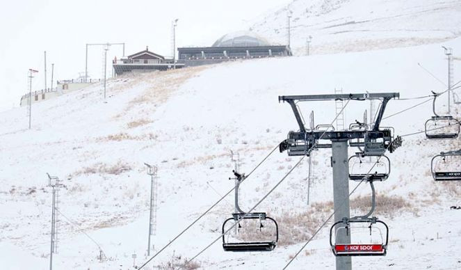 Palandöken'de kar kalınlığı 101 santimetre - Resim : 6