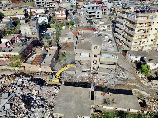 Hatay'da 191 binanın enkazı kaldırıldı - Resim : 2