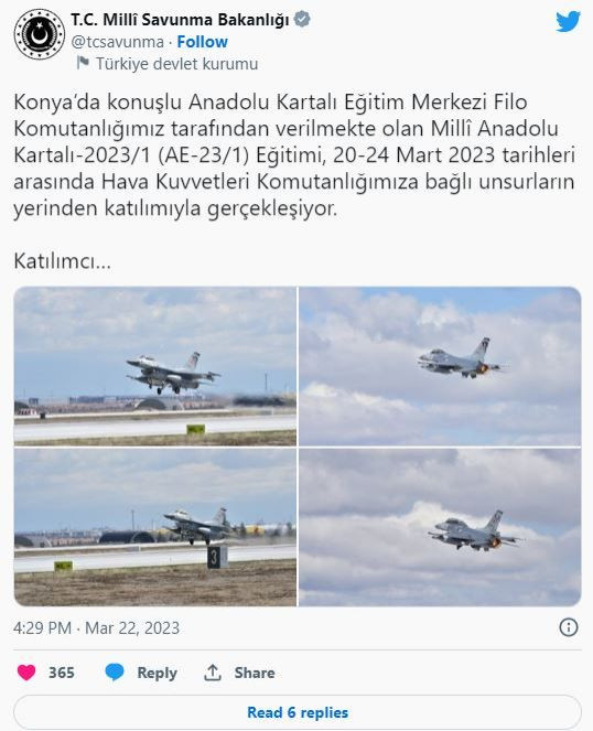 Milli Anadolu Kartalı-2023/1 Eğitimi başladı - Resim : 1