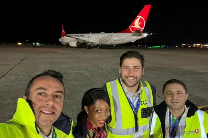 THY'nin Lusaka uçuşları yeniden başladı - Resim : 1