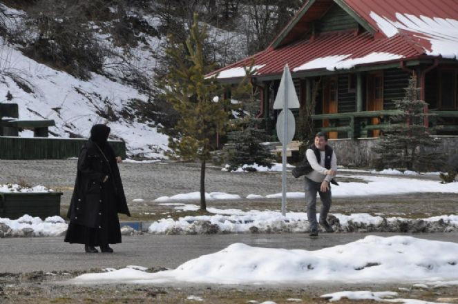 Abant'a Mart karı yağdı - Resim : 2