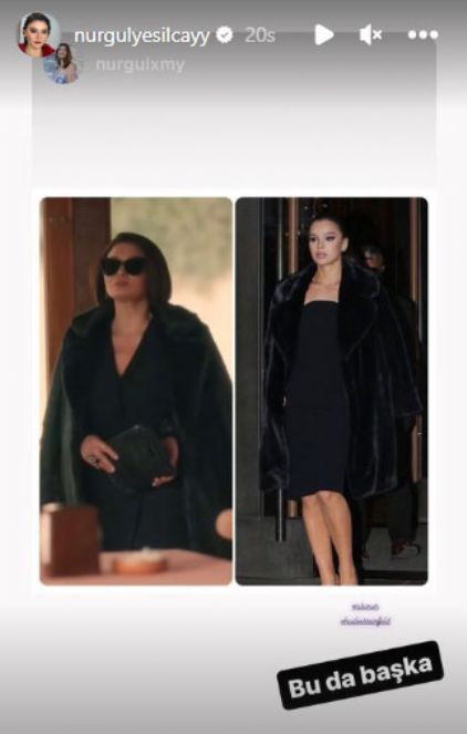 Nurgül Yeşilçay'dan Selena Gomez'e gönderme. Taklitler aslını yaşatır bebeğim - Resim : 3