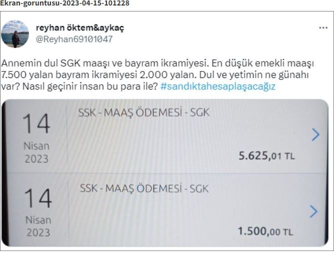 Emekliler isyanda. ikramiyeler pul oldu. Zamlar dul ve yetim maaşlarına yansıtılmadı