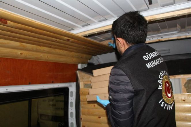 Kapıkule'de yurda girerken fark edildi. 44 adet - Resim : 1