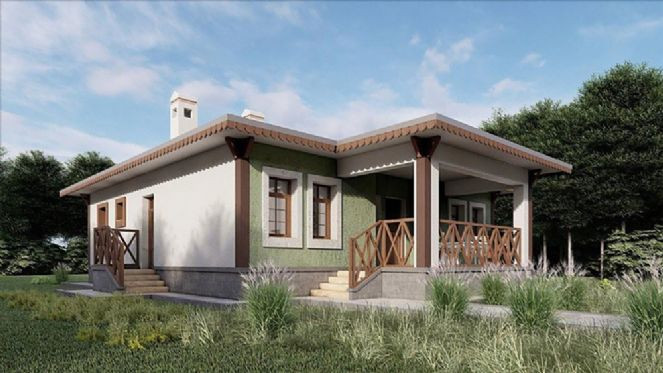 Deprem bölgesinde 13 bin 400 köy evinin yapımına başlandı - Resim : 2