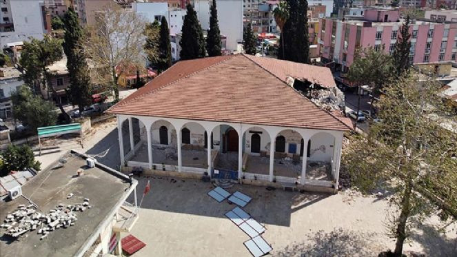 133 yıllık Envar-ül Hamit Camii aslına uygun olarak restore edilecek - Resim : 2