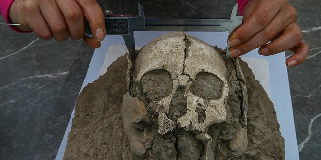5 bin yaşındaki iskelette iz arıyor