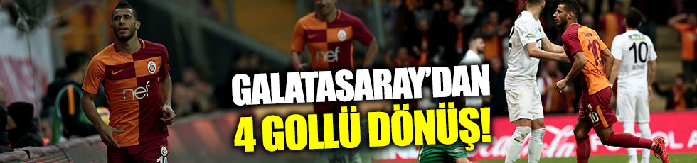 Galatasaray 4-2 Akhisar / Maç Özeti