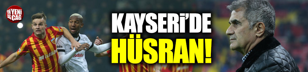 Kayserispor 1-1 Beşiktaş (Maç Özeti)