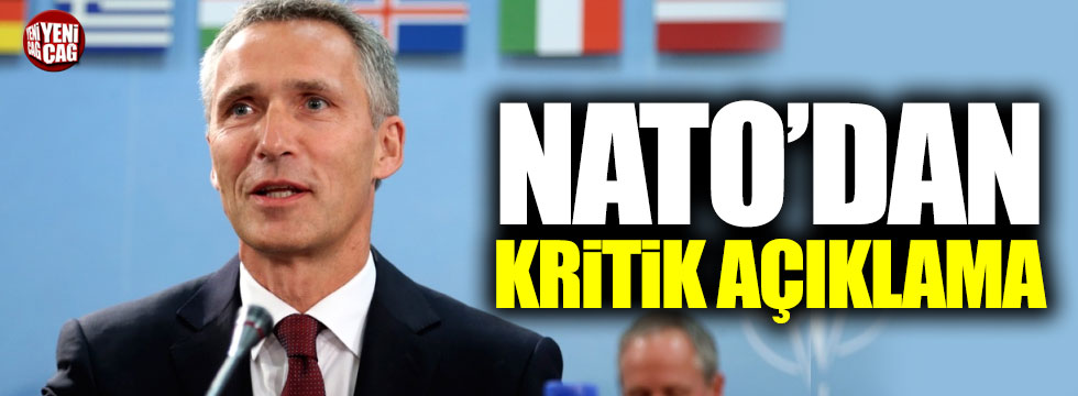 NATO'dan kritik açıklama