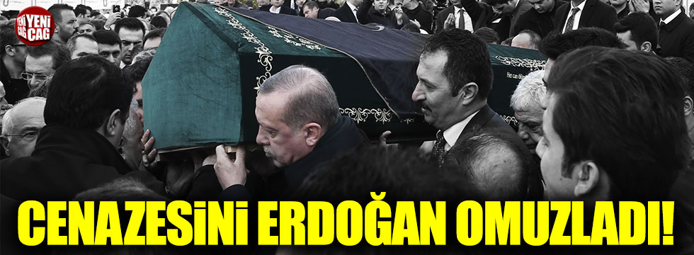 İTO Başkanı İbrahim Çağlar'ın tabutunu Erdoğan omuzladı