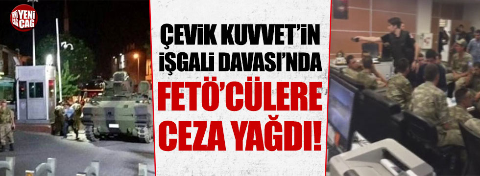 Bayrampaşa Çevik Kuvvet'in işgali davasında 18 sanığa müebbet