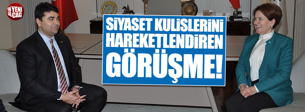 Meral Akşener, Demokrat Parti lideri Gültekin Uysal'la görüştü
