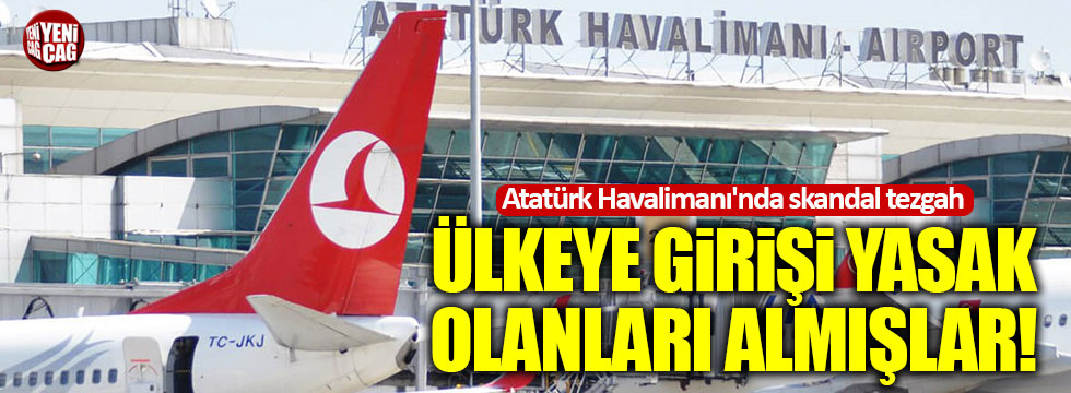 Atatürk Havalimanı'nda akıllara durgunluk veren insan kaçakçılığı