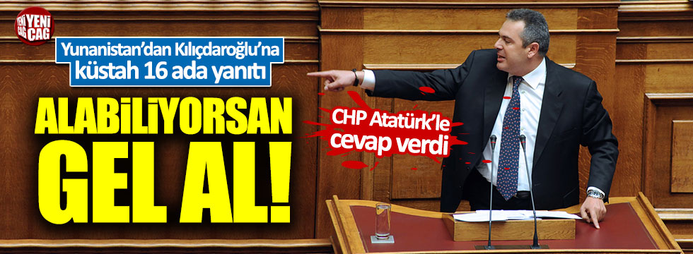 Yunanistan'dan Kılıçdaroğlu'na küstah cevap