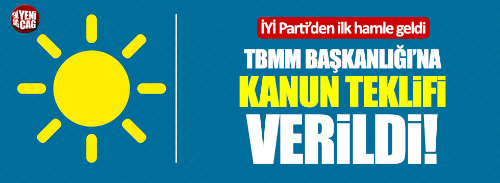 Balıkesir Milletvekili İsmail Ok, İYİ Parti'nin ilk kanun teklifini verdi