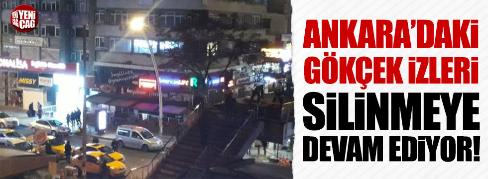 Ankara'da Melih Gökçek'in izleri siliniyor