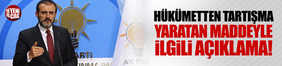 AKP'li Ünal'dan tartışma yaratan KHK hakkında açıklama!