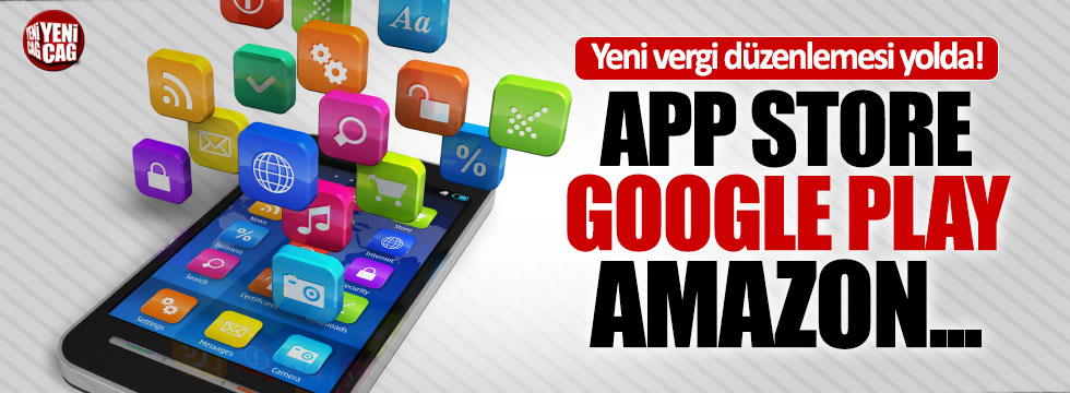App Store, Google Play, Amazon ve eBay'e KDV düzenlemesi