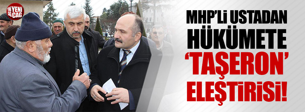 MHP'li Usta'dan hükümete taşeron eleştirisi!