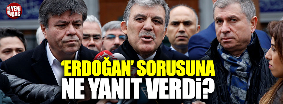 Abdullah Gül: "Polemiğe girmek bana yakışmaz"