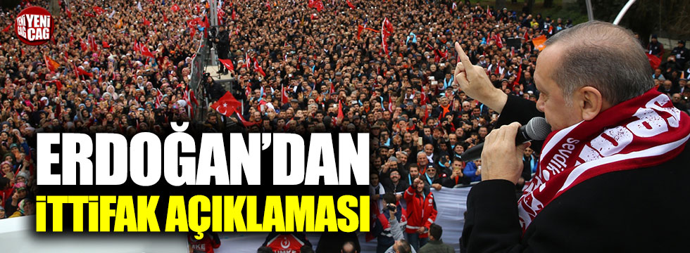 Erdoğan: "MHP ile mutabakat yeni bir dönemin önünü açacak"