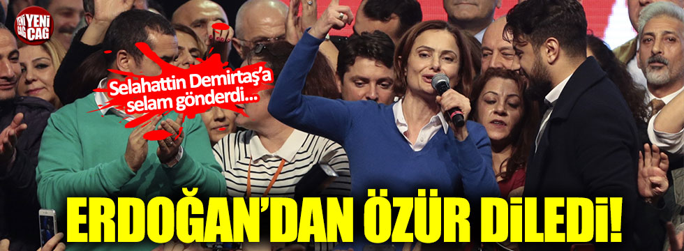 Kaftancıoğlu, Demirtaş'a selam gönderdi, Erdoğan'dan özür diledi!