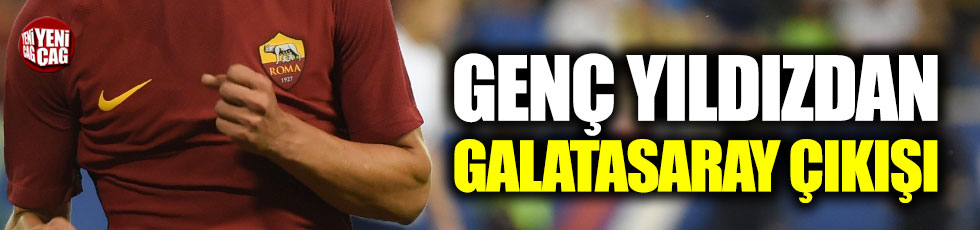 Roma'nın Türk yıldızından Galatasaray açıklaması