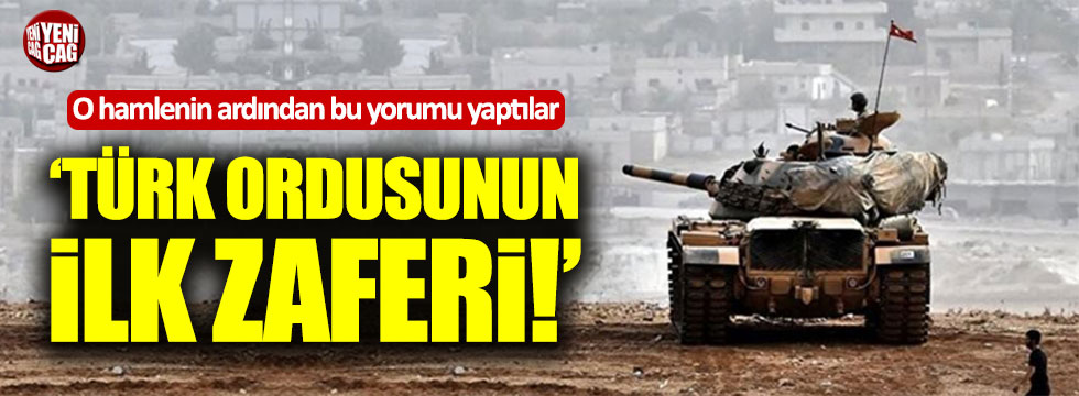Rus gazeteci: "Türk ordusunun ilk zaferi"