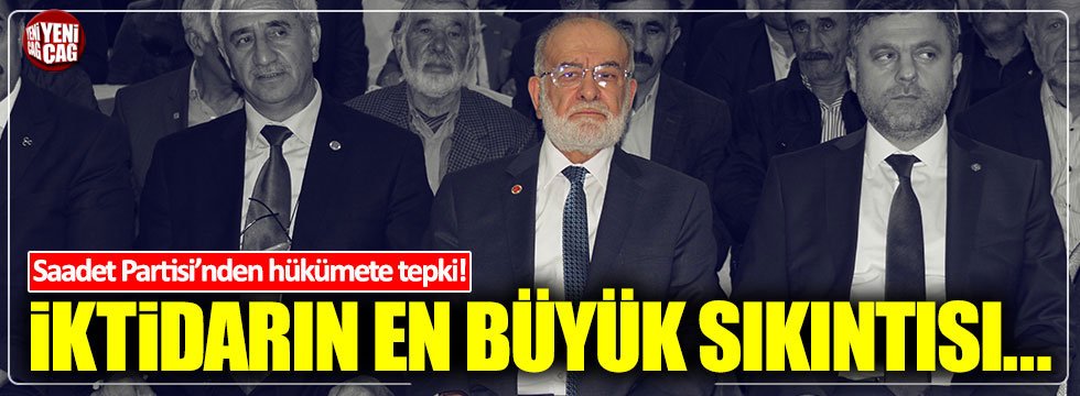 Karamollaoğlu : "AKP'nin en büyük sıkıntısı çok fazla zikzak çizmesidir"