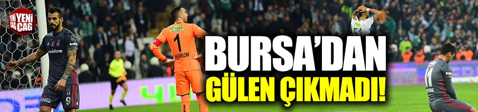 Bursaspor-Beşiktaş 2-2 (Maç özeti)