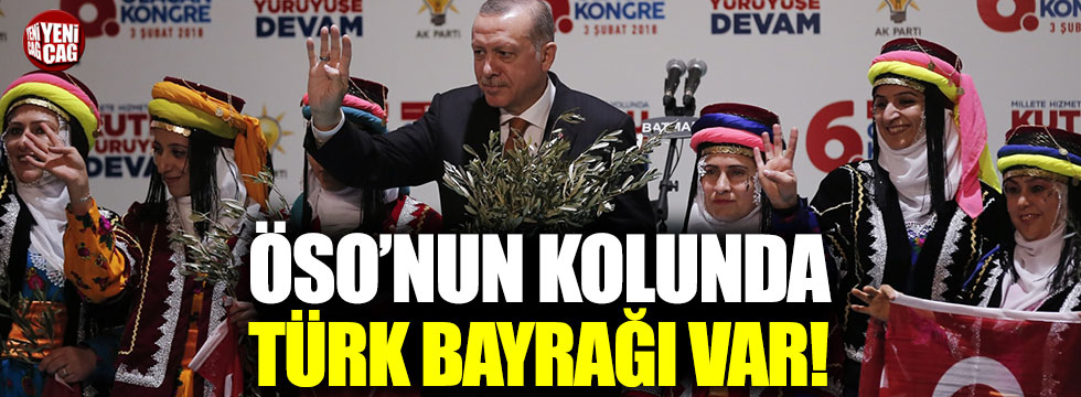 Erdoğan: "ÖSO'nun kolunda Türk bayrağı var"