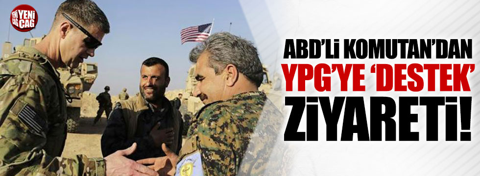 ABD'den YPG'ye destek