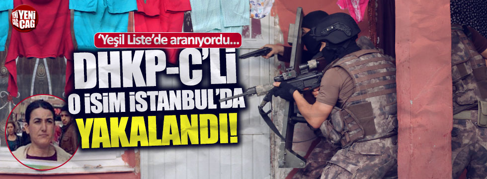 DHKP/C'nin üst düzey sorumlusu İstanbul'da yakalandı