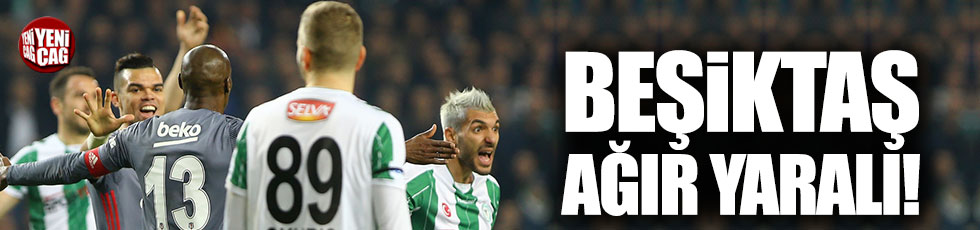 Konyaspor 1-1 Beşiktaş / Maç özeti