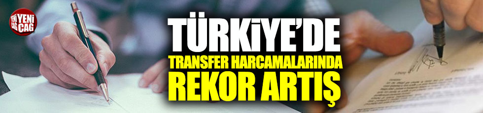 Türkiye'nin futbolda transfer harcamaları yüzde 141 arttı!