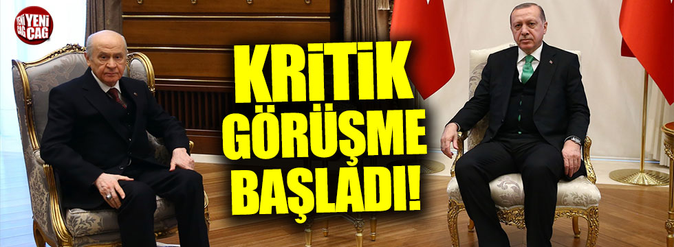 Erdoğan ile Bahçeli görüşmesinde parti amblemleri konuşuldu