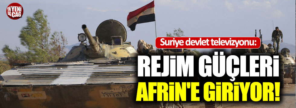 Suriye ordusu Afrin'e giriyor iddiası