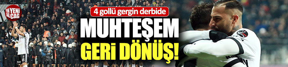 Beşiktaş-Fenerbahçe 3-1 (Maç Özeti)