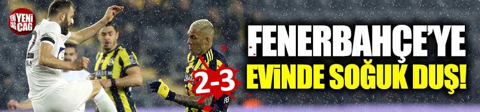 Fenerbahçe - Akhisarspor 2-3 (Maç özeti)